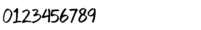 Whiteboard Quick Writing Font OTHER CHARS