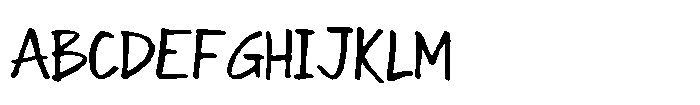 Whiteboard Quick Writing Font UPPERCASE