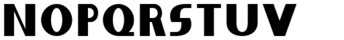 Whitehaven Condensed Bold Font LOWERCASE