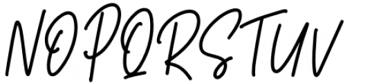 Whitehella Regular Font UPPERCASE