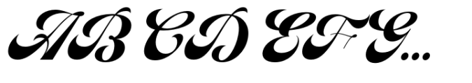 Whitestone Formal Italic Font UPPERCASE