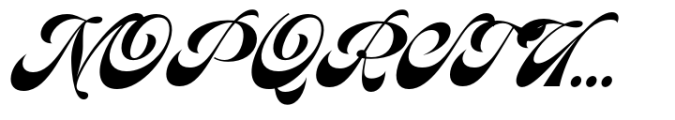 Whitestone Formal Italic Font UPPERCASE