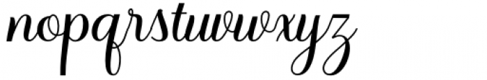 Whitney Regular Font LOWERCASE