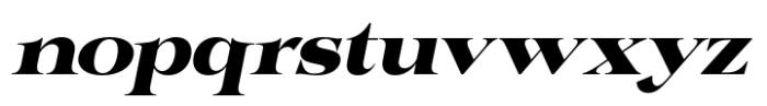 Whodiste Serif Italic Font LOWERCASE