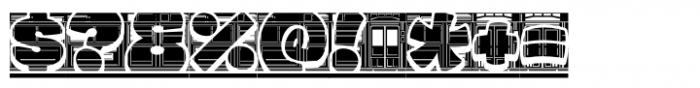 Wholecar Invert Font OTHER CHARS