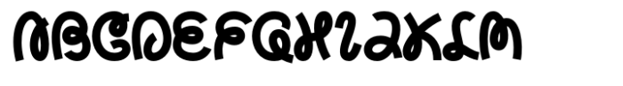 Whoozle Regular Font UPPERCASE