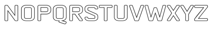 Whyst Expanded Outline Caps Font UPPERCASE