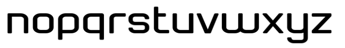 Whyst Expanded Font LOWERCASE