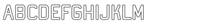 Whyst Outline Caps Font UPPERCASE
