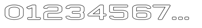 Whyst Wide Outline Caps Font OTHER CHARS