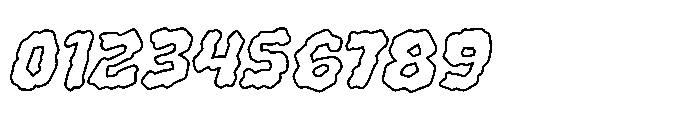 Whyte Wyrm Round Outline Font OTHER CHARS