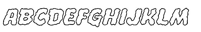 Whyte Wyrm Round Outline FONT
