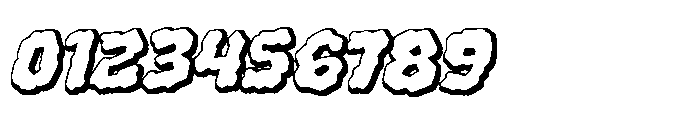 Whyte Wyrm Round Shadowline Font OTHER CHARS