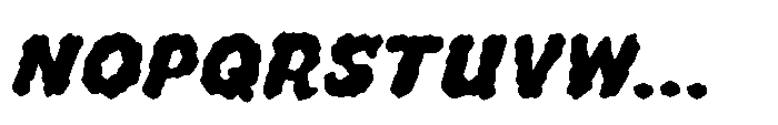 Whyte Wyrm Round Font UPPERCASE