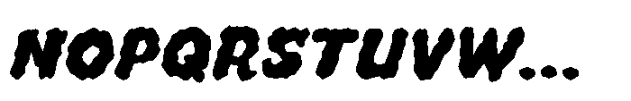 Whyte Wyrm Round Font LOWERCASE