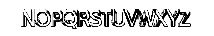 WHOASpine Groove Instance Font UPPERCASE