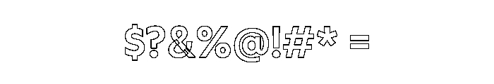 WHOASpine Minimum Instance Font OTHER CHARS