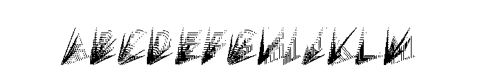 WHOASpine Shout Instance Font UPPERCASE