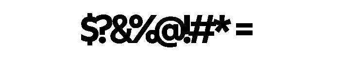 WHOATop Groove Instance Font OTHER CHARS