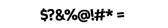 WHOATop Mild Instance Font OTHER CHARS