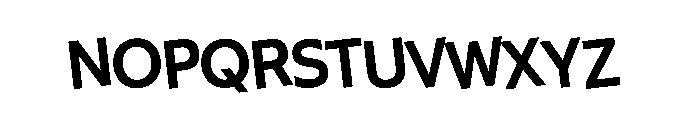 WHOATop Mild Instance Font LOWERCASE