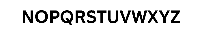 WHOATop Minimum Instance Font UPPERCASE