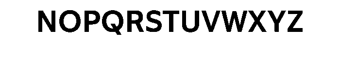 WHOATop Rise Instance Font LOWERCASE