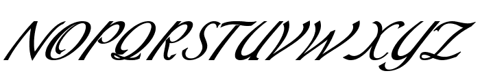 Wheatfield-BoldItalic Font UPPERCASE