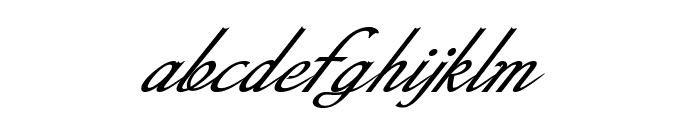 Wheatfield-BoldItalic Font LOWERCASE