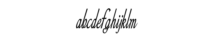 Wheatfield-ExtracondensedBold Font LOWERCASE
