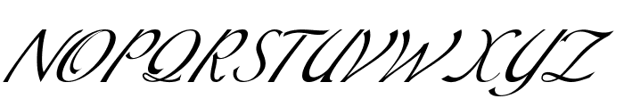 Wheatfield-Italic Font UPPERCASE