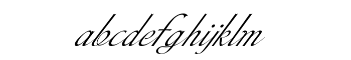 Wheatfield-Italic Font LOWERCASE