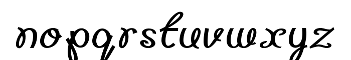 Whipple-Bold Font LOWERCASE