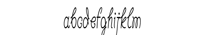 Whipple-ExtracondensedRegular Font LOWERCASE