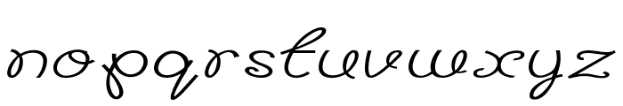 Whipple-ExtraexpandedRegular Font LOWERCASE