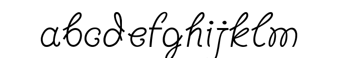 Whipple Font LOWERCASE