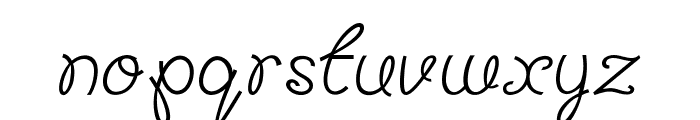 Whipple Font LOWERCASE