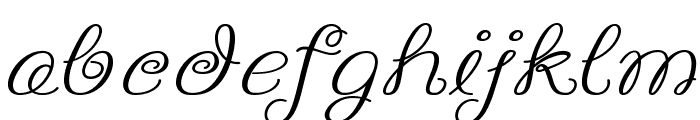 Whirly-ExpandedRegular Font LOWERCASE
