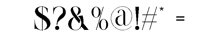 WIILAMIK Font OTHER CHARS