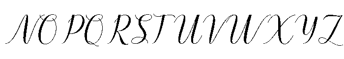 WINORIA-Regular Font UPPERCASE
