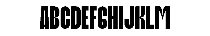 WISHNUT CONDENSED Font UPPERCASE