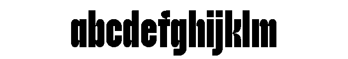 WISHNUT CONDENSED FONT
