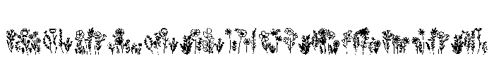 WITH FLOWERS Font UPPERCASE