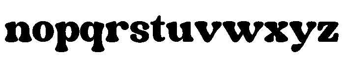 WIXMONT-Regular Font LOWERCASE