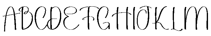 WIldland Font UPPERCASE