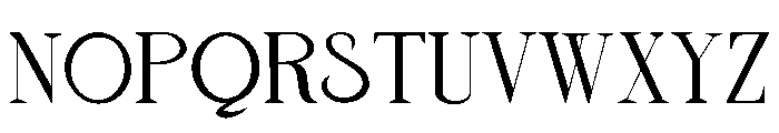 Wiccan moon Font LOWERCASE