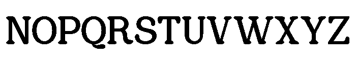 Wickborne Regular Font UPPERCASE