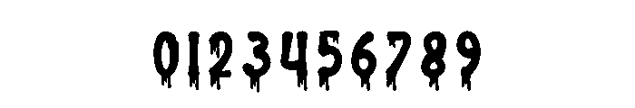 Wicked Bloodline Font OTHER CHARS