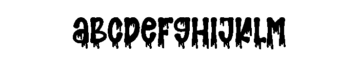 Wicked Bloodline Font UPPERCASE