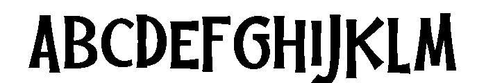 Wicked Broom Regular Font UPPERCASE